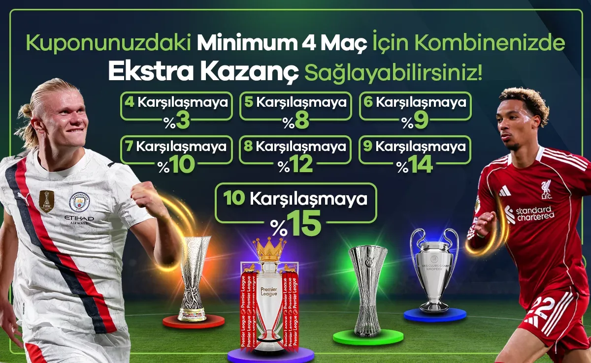 Her tahmin ile ekstra kazanma fırsatı!
