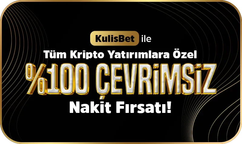 Tüm kripto yatırımlara özel %100 çevrimsiz nakit fırsatı !