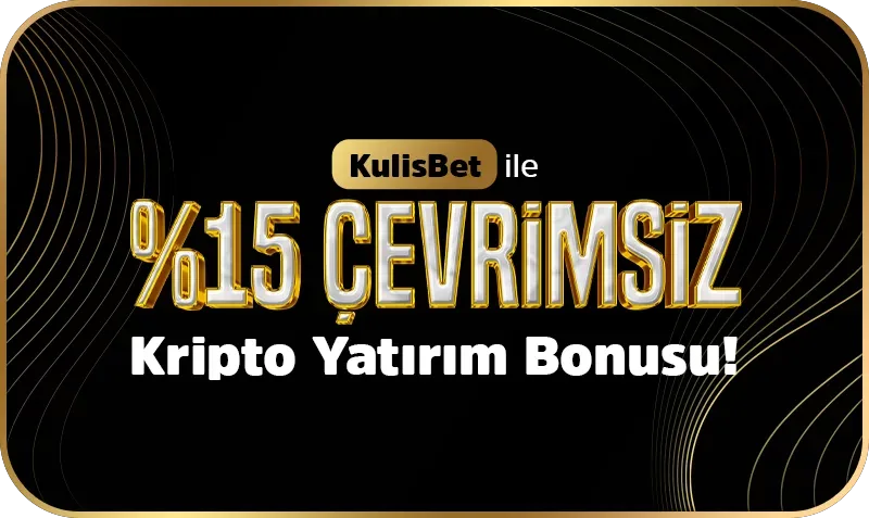 %15 çevrimsiz kripto yatırım bonusu !