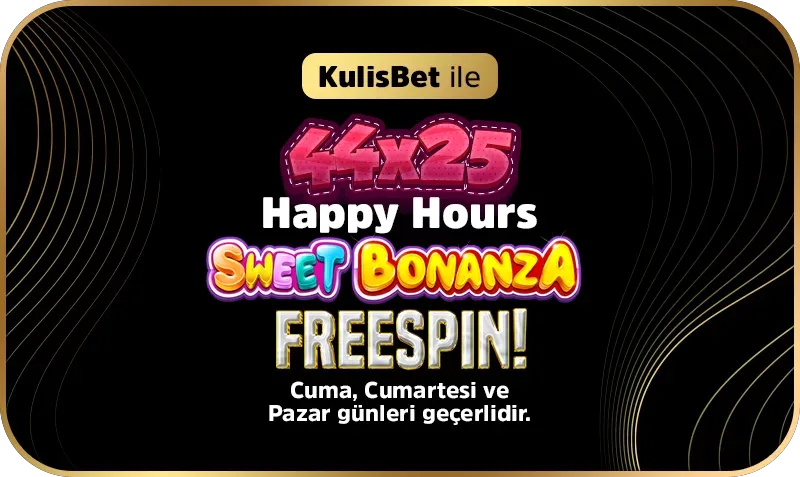 44x25 sweet bonanza happy hours!