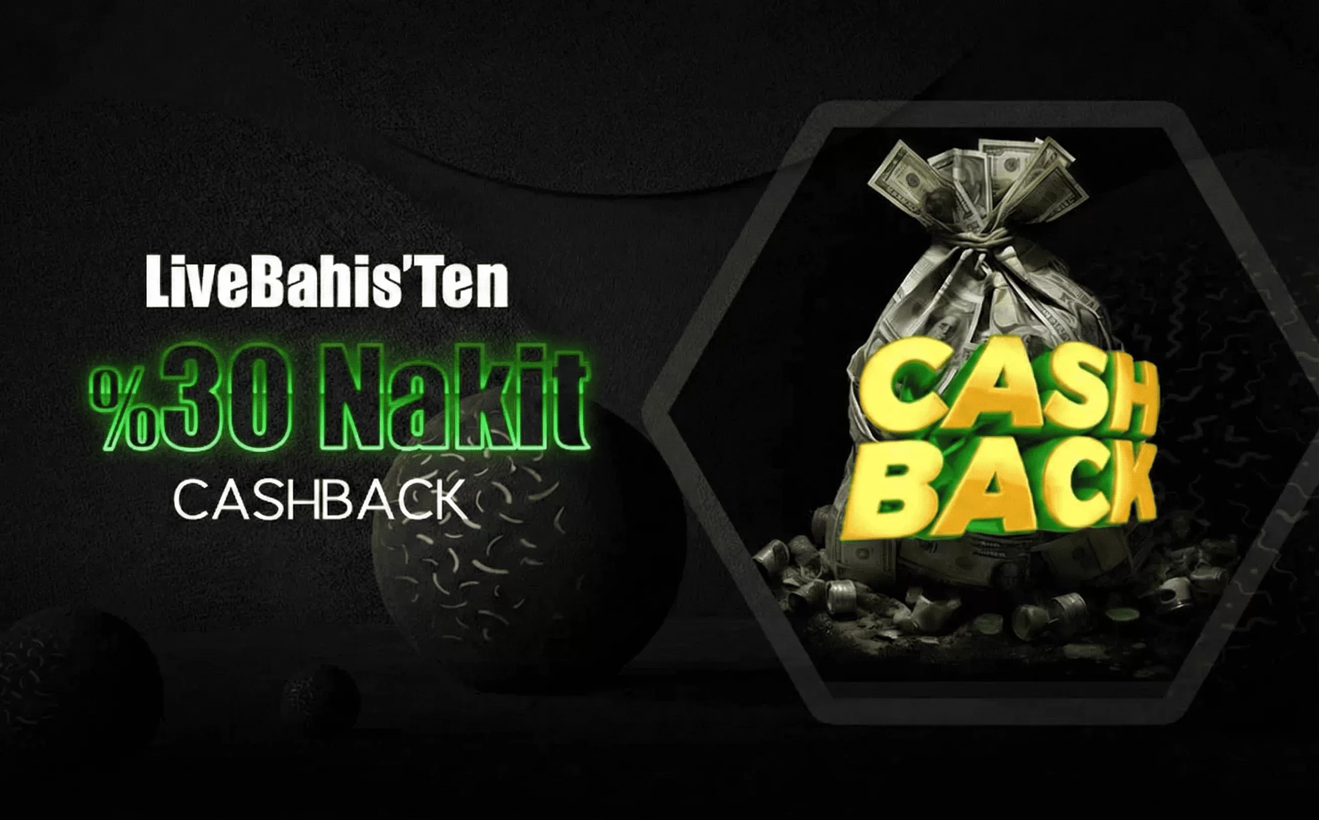 %30 nakit cashback