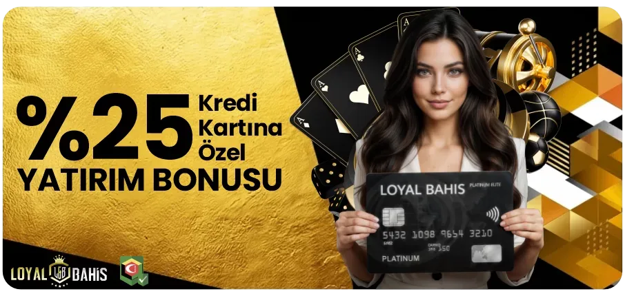 %25 kredi kartı yatırım bonusu