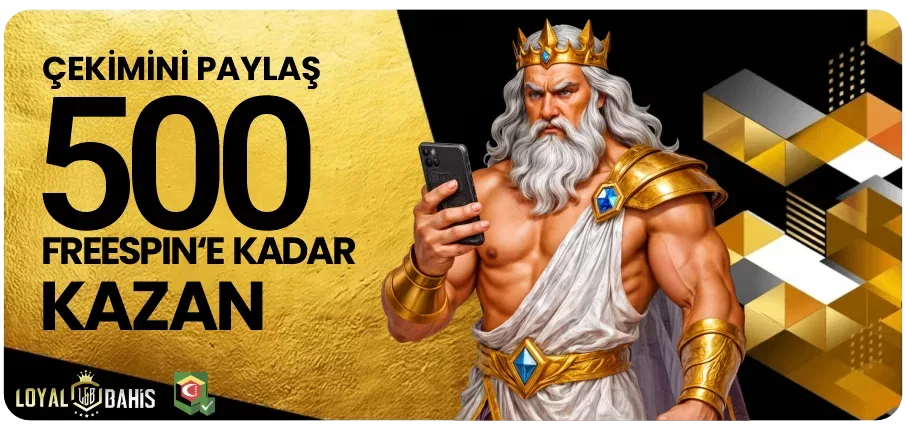 Çekımını paylaş freespınlerı kap
