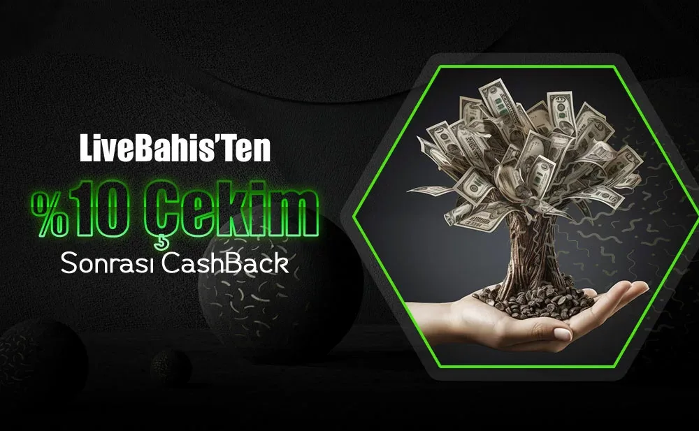%10 çekim sonrası cashback