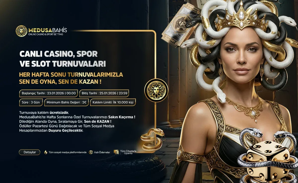 3 turnuvadan dilediğin turnuvaya katıl, ödülleri kap
