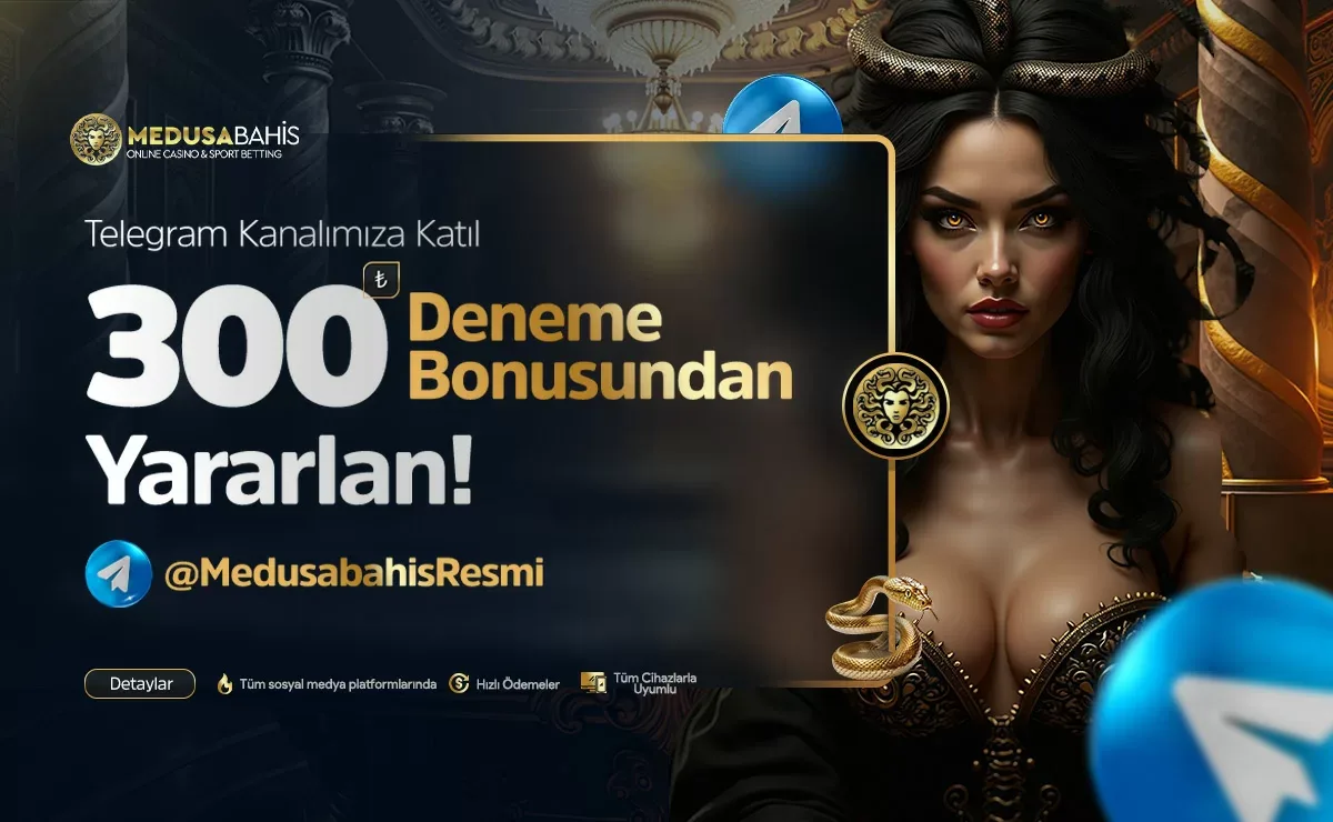 Telegram deneme bonusu!