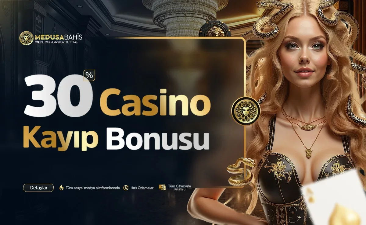 %30 casino kayıp bonusu!