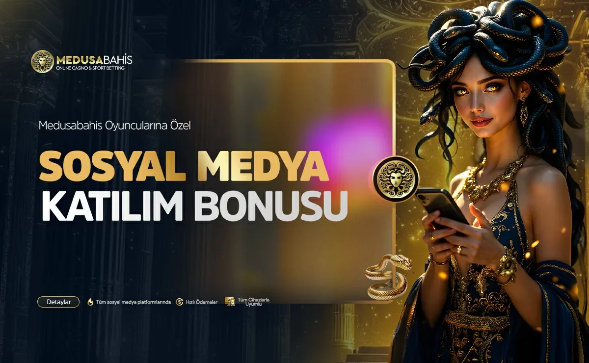 Sosyal medya bonusu!