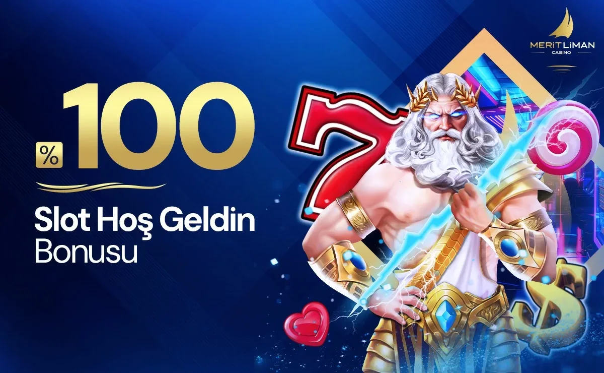 %100 slot hoş geldin bonusu