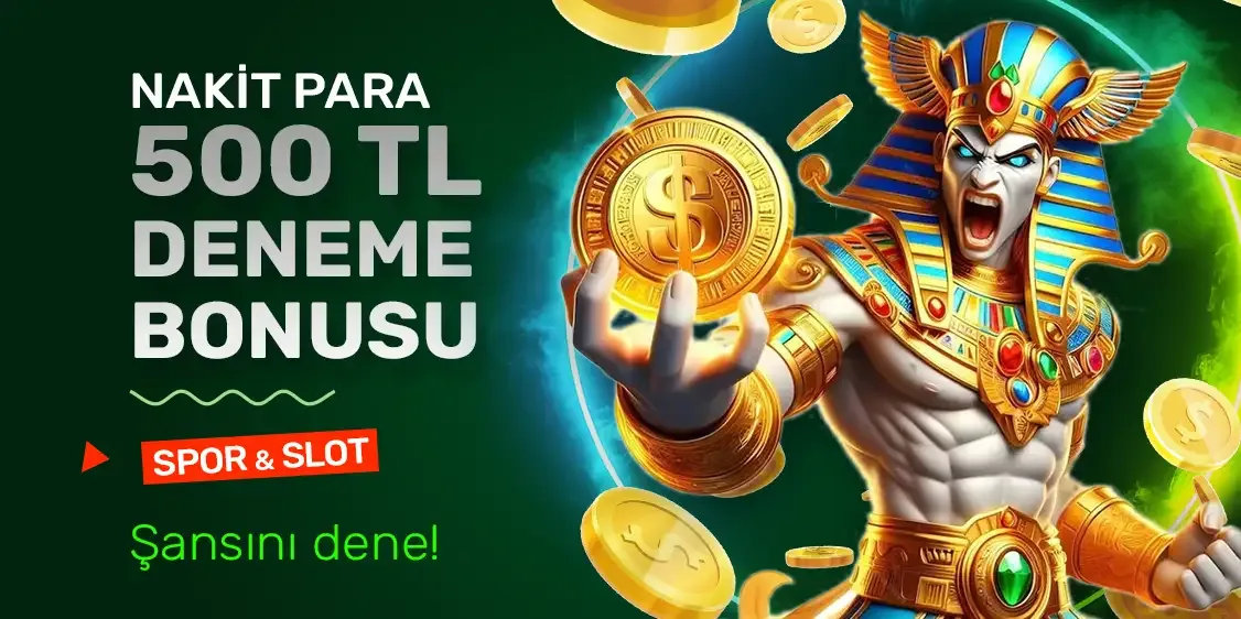 500 tl nakıt para / deneme bonusu