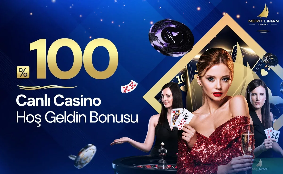 %100 canlı casino hoş geldin bonusu