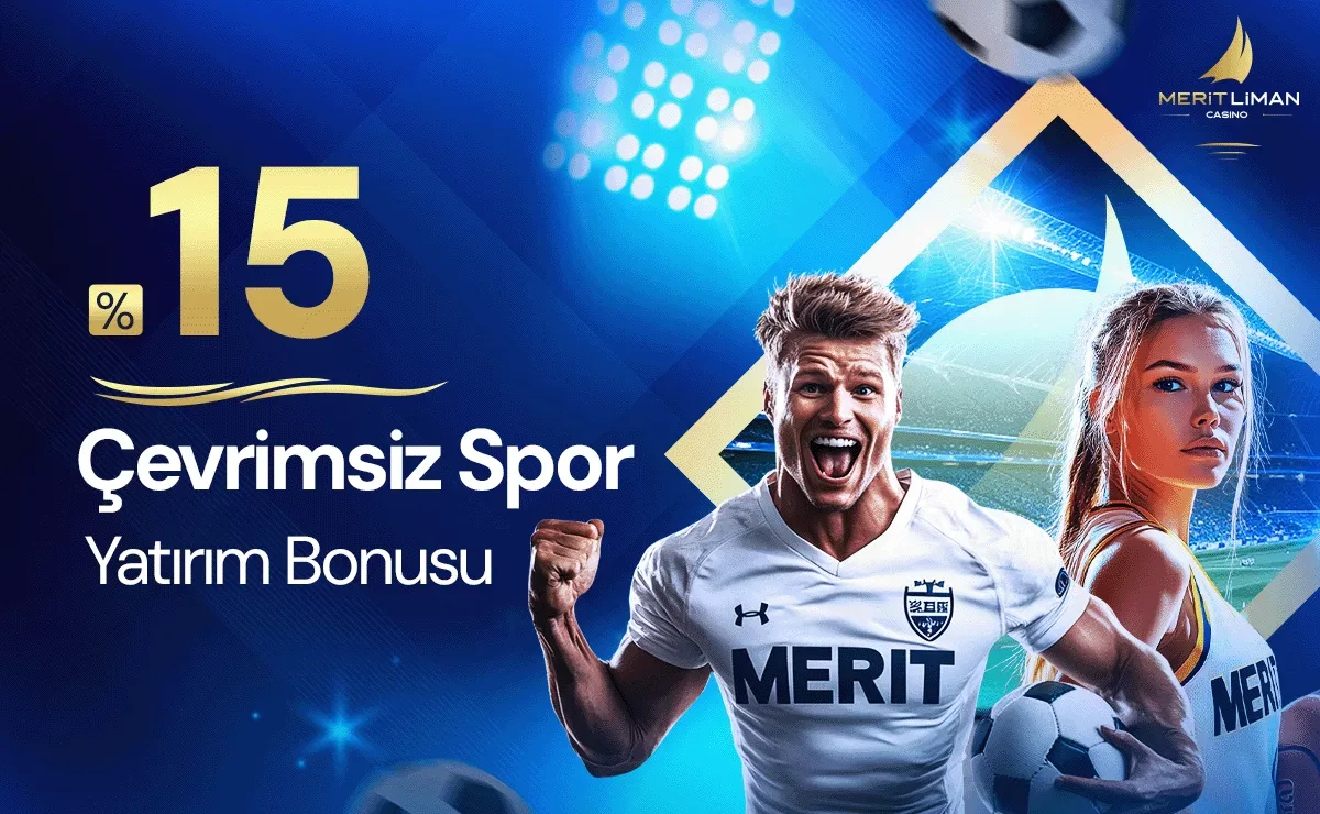 %15 çevrimsiz spor yatırım bonusu