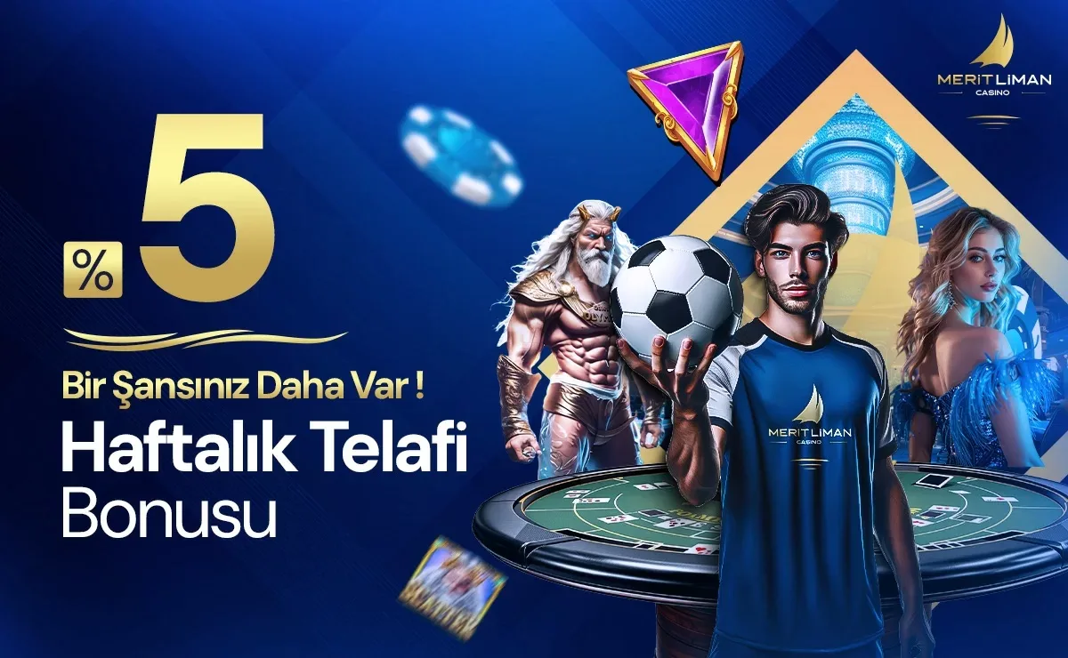Haftalık %5 telafi bonusu