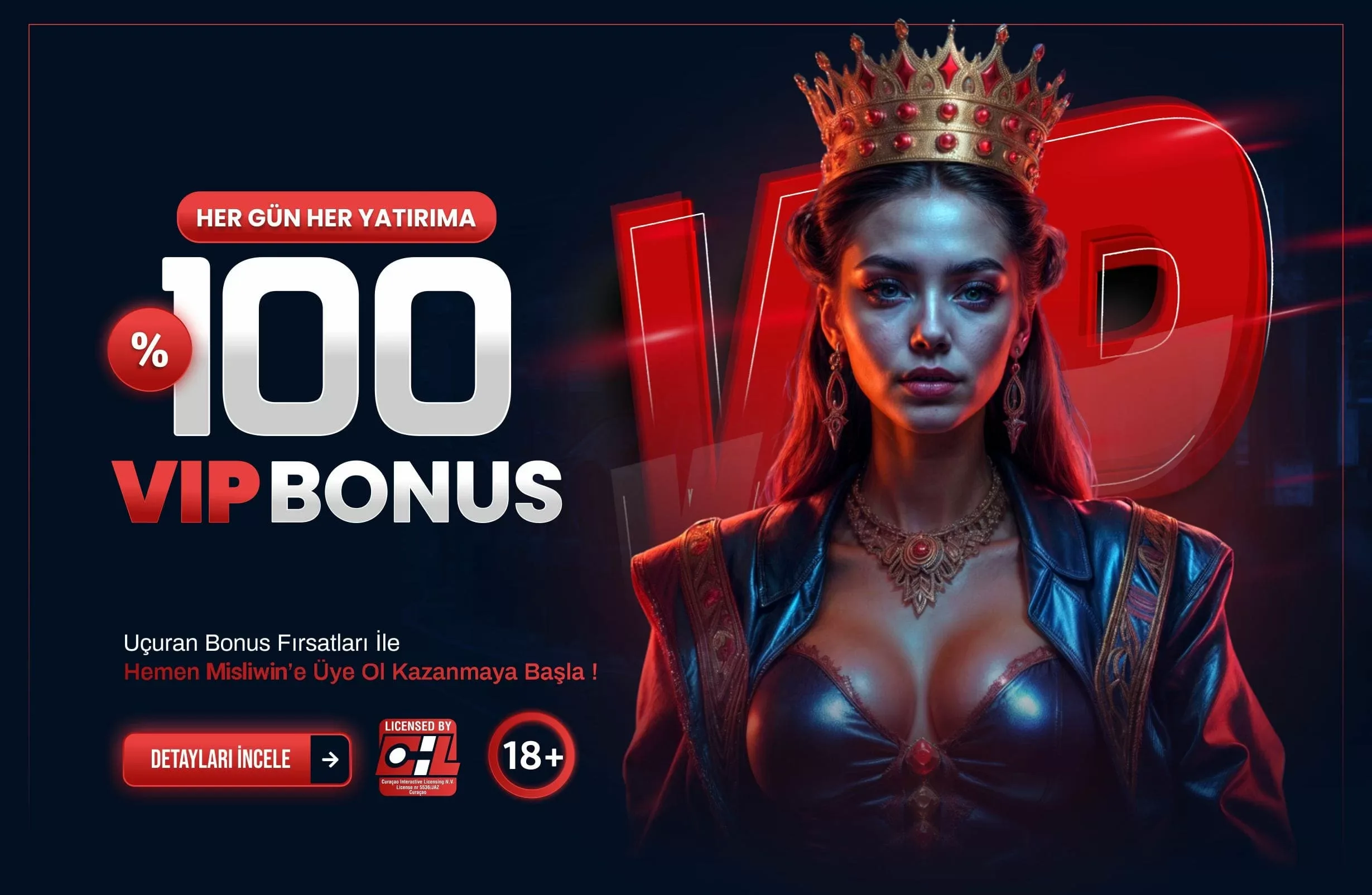 %100 vıp bonus her gun