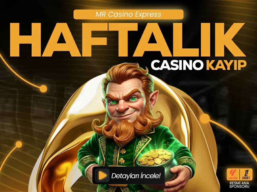 Haftalık casino kayıp bonusu