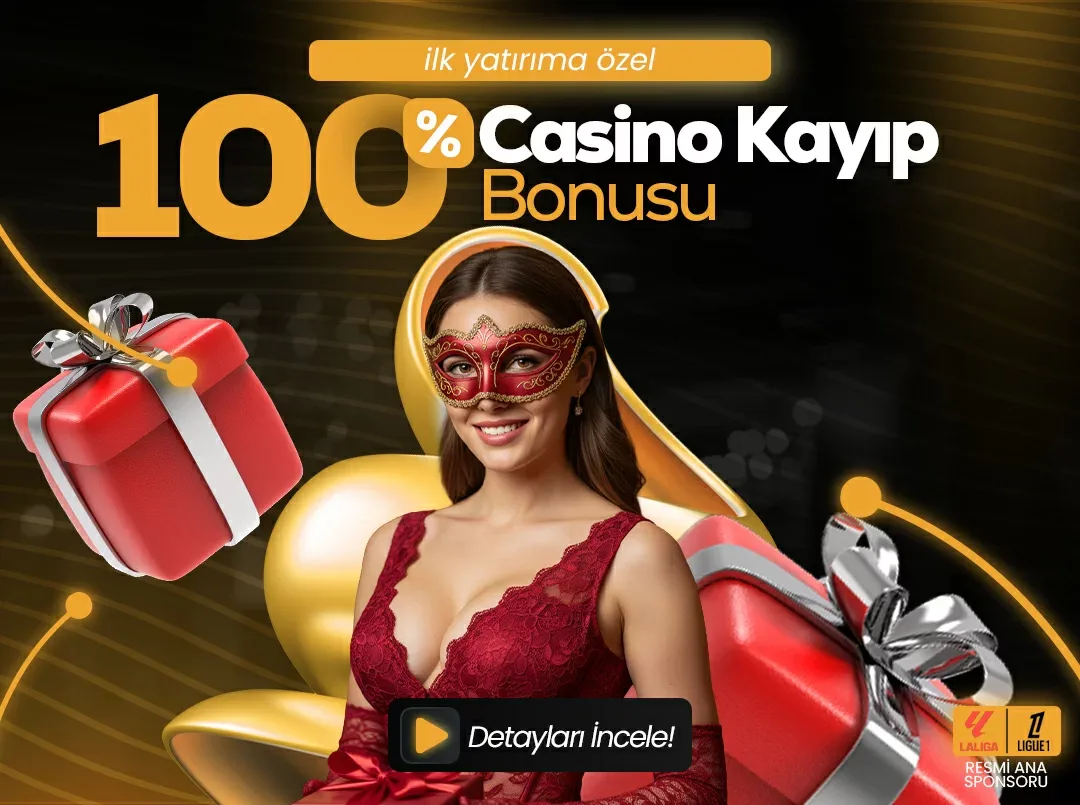 İlk yatırıma özel %100 kayıp bonus