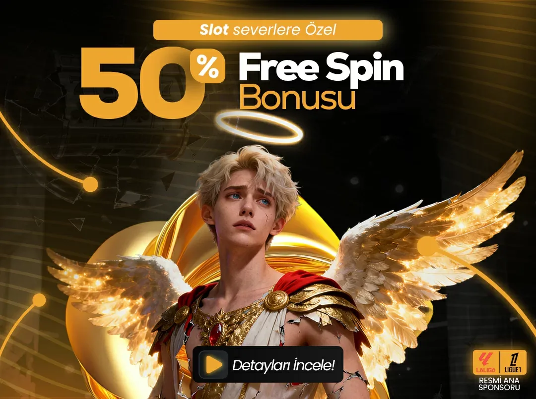 Slotseverlere özel %50 freespin