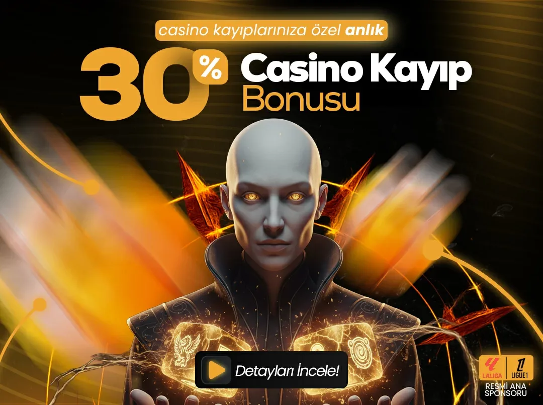 %30 anlık casino kayıp bonus