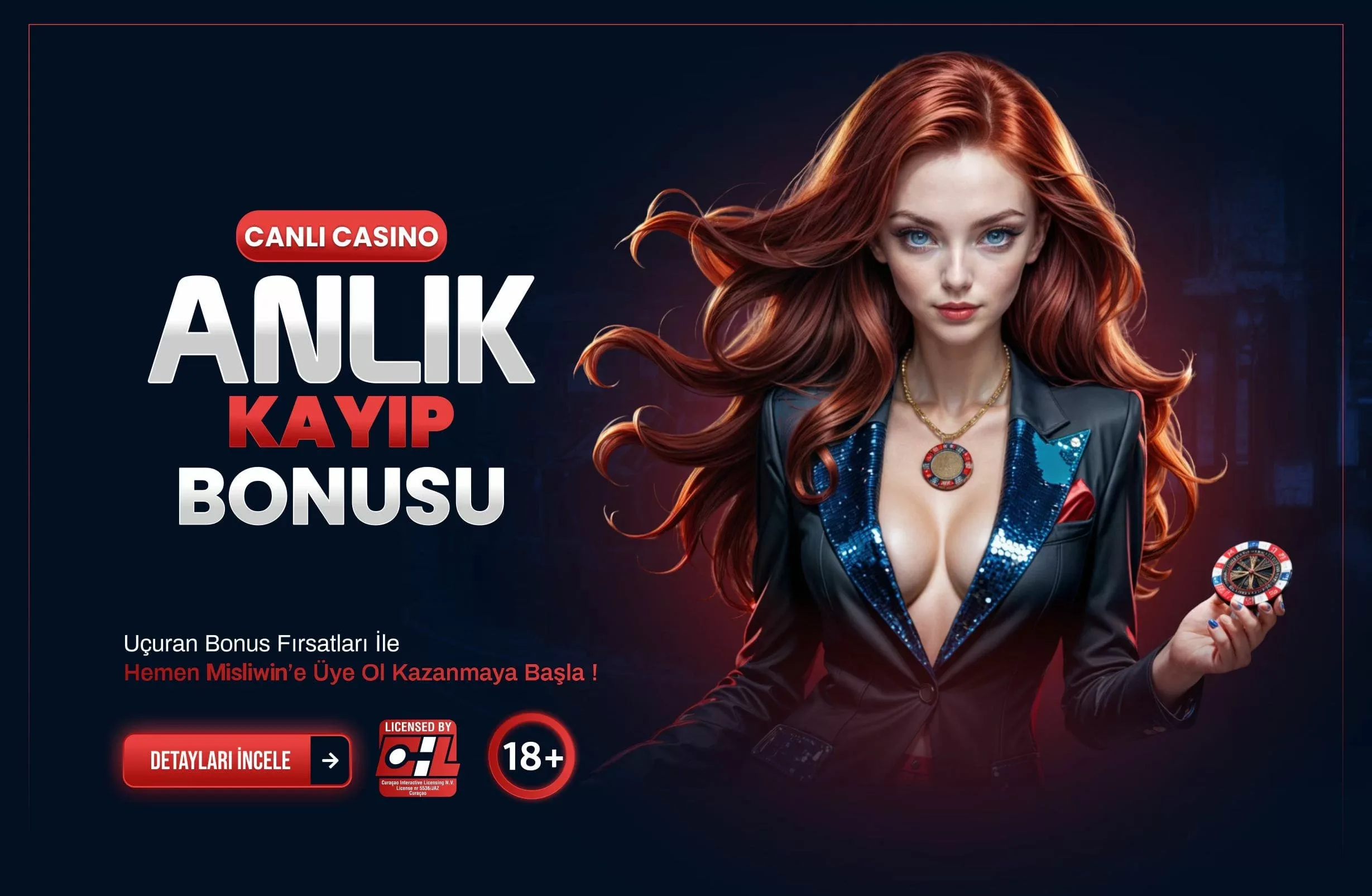 Anlık casıno kayıp bonusu