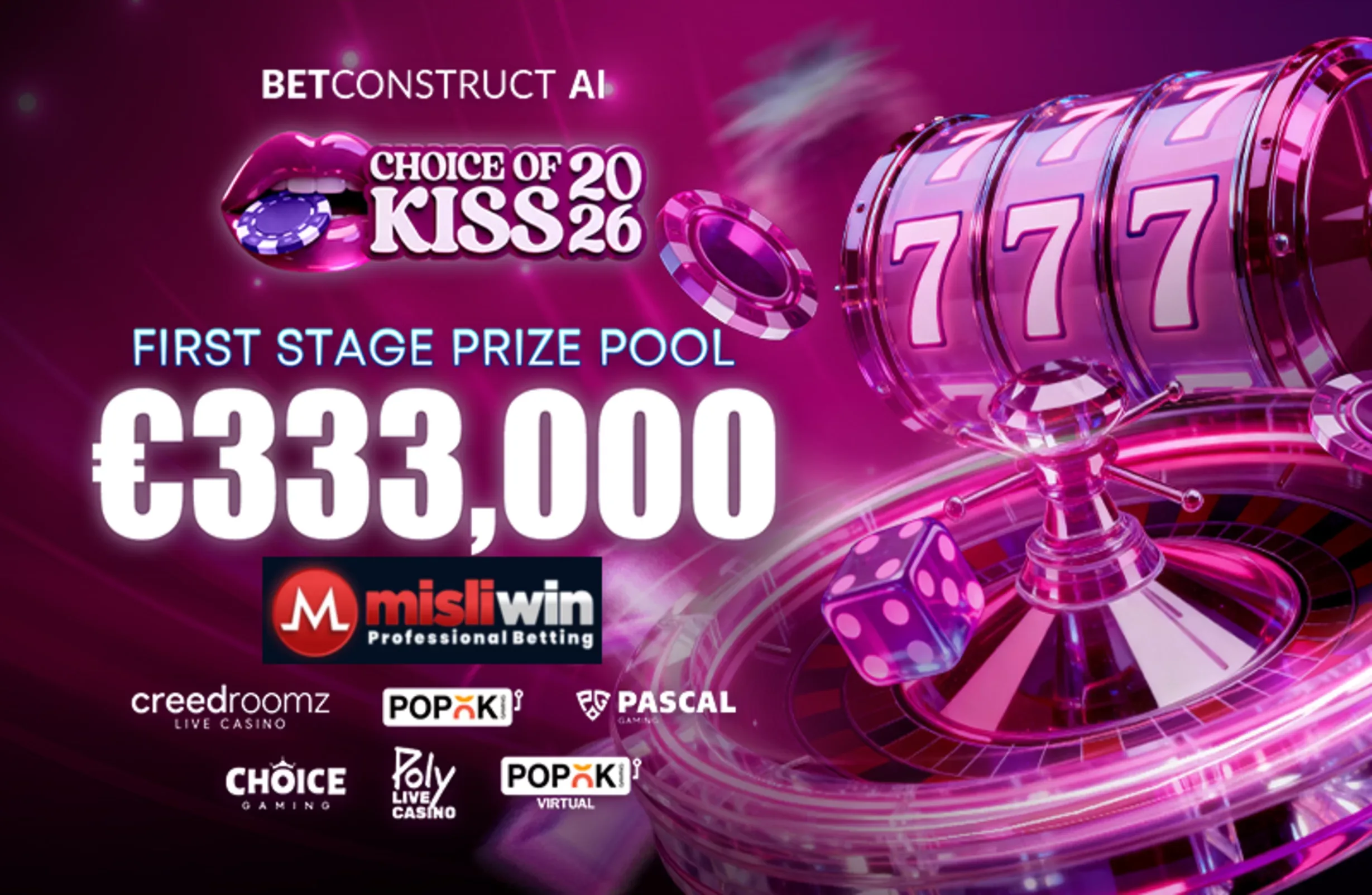 1m euro choıce of kıss 2026