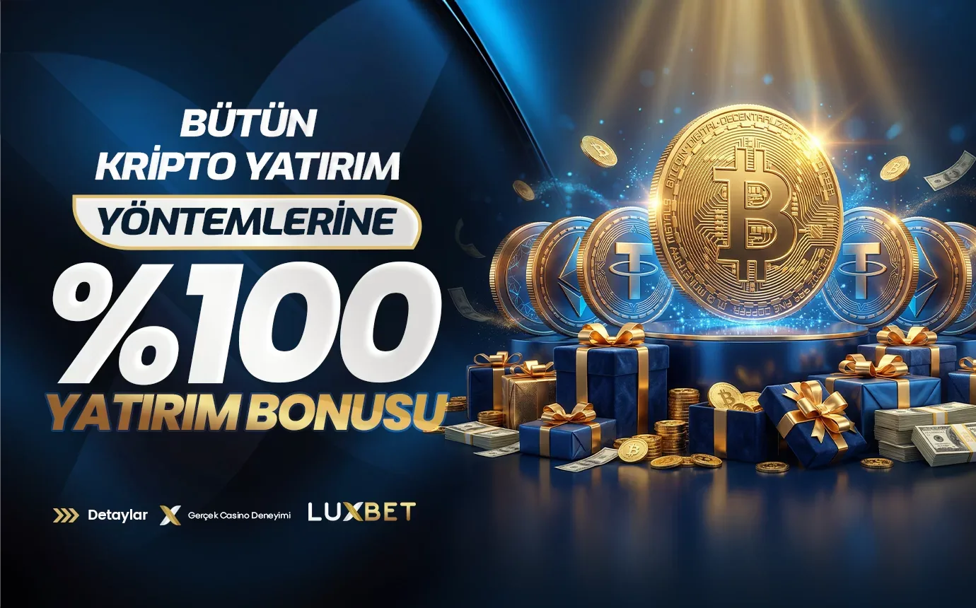 Krıpto yatırmlarına özel %100 bonus