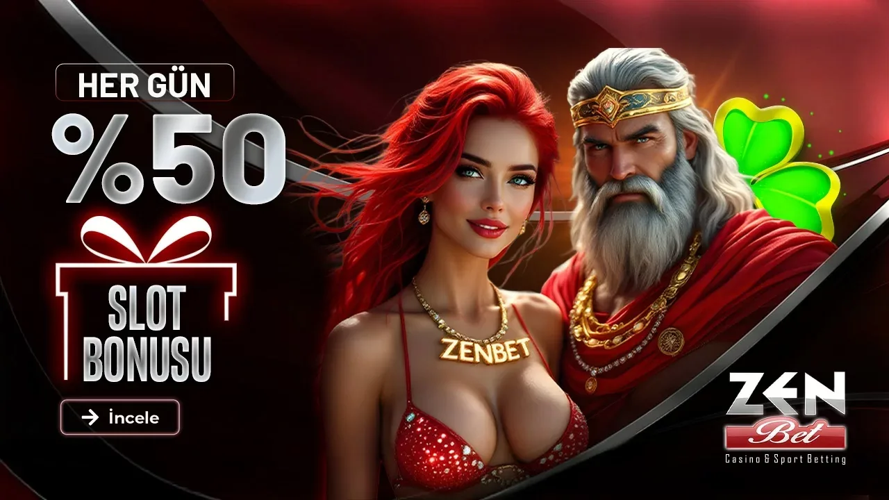 Her gün %50 slot bonusu