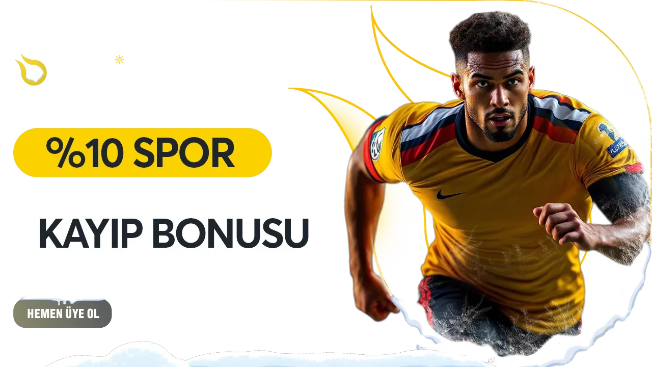 % 10 spor kayıp bonusu