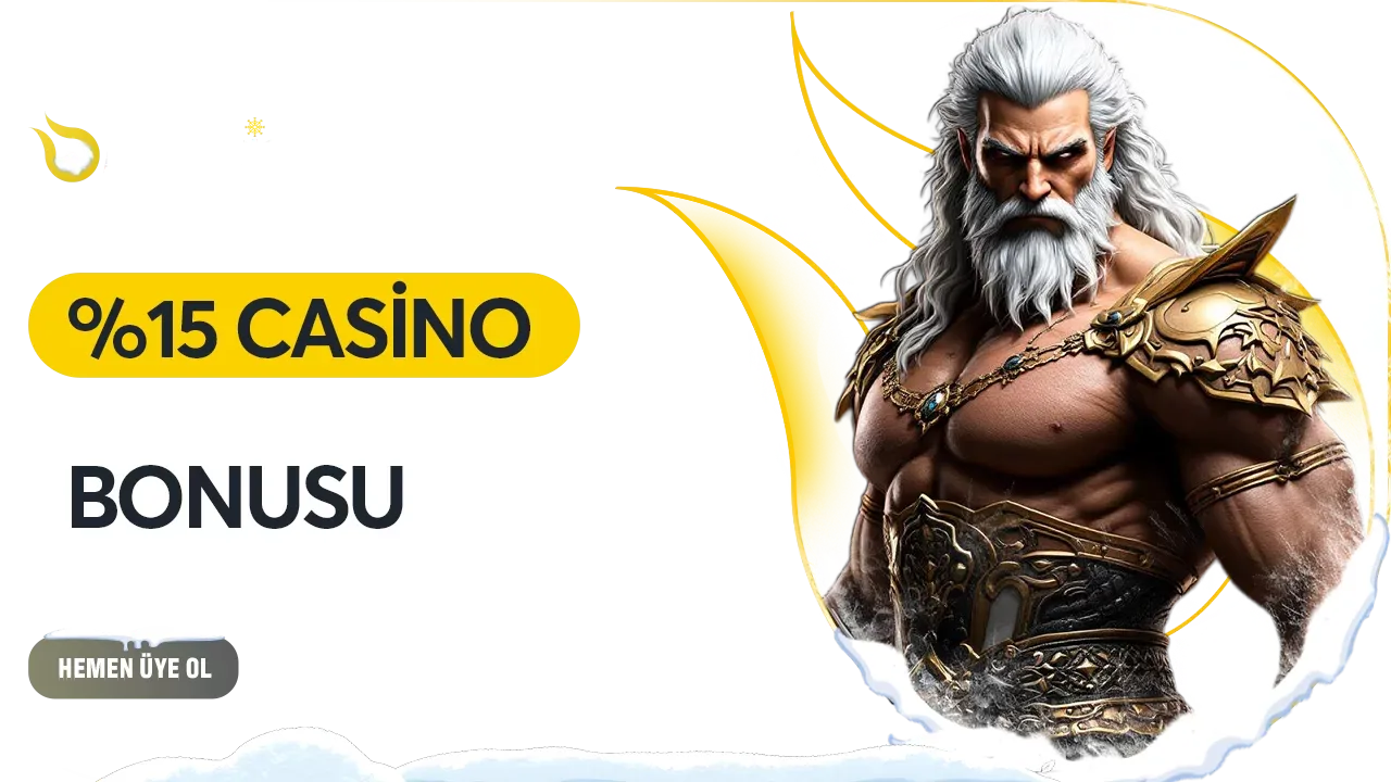 %15 canlı&slot casino yatırım bonusu