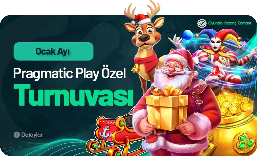 Ocak ayına özel pragmatic turnuvası