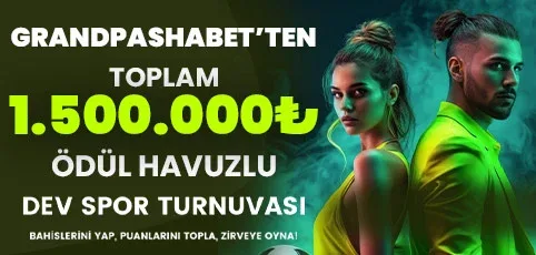Aylık 1.500.000tl ödüllü spor turnuvası!
