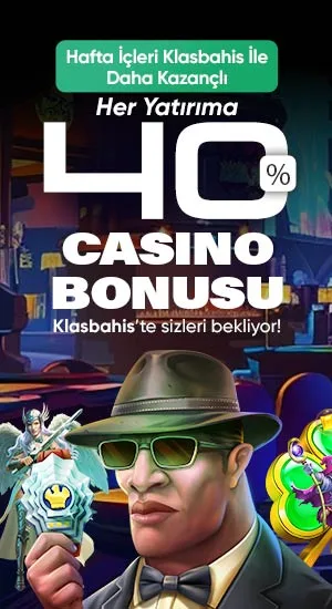 Hafta içi özel %40 yatırım bonusu
