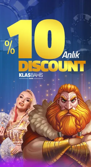 Canlı casino ve casino %10 anlık discount