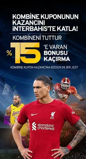 %15 kombine kupon bonusu