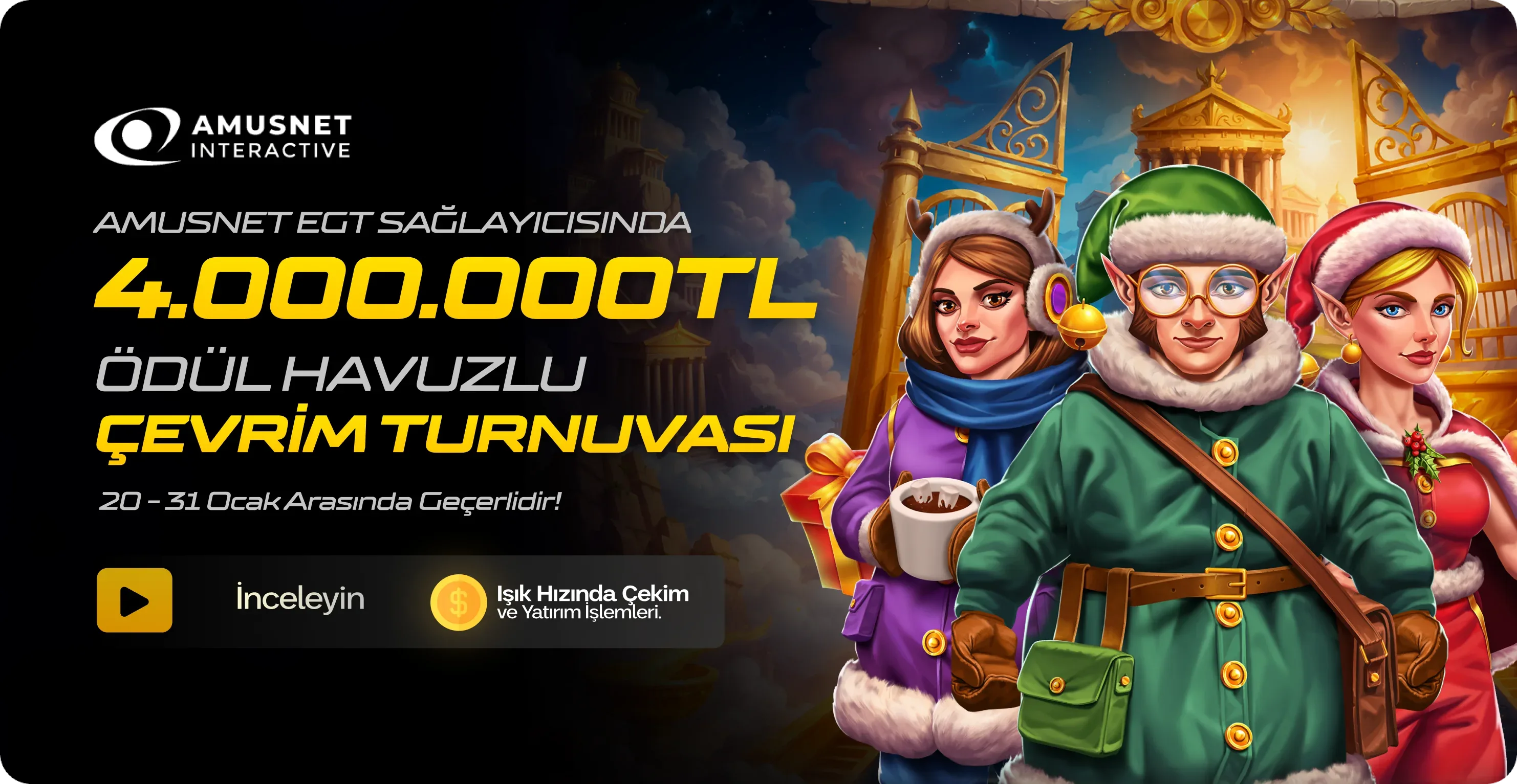 Amusnet çevrım turnuvası