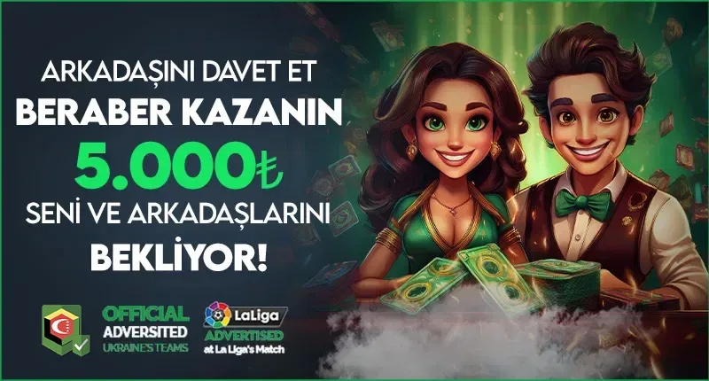 Arkadaşını davet et bonus kazan