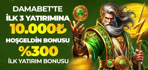 %300 ilk yatırım bonusu