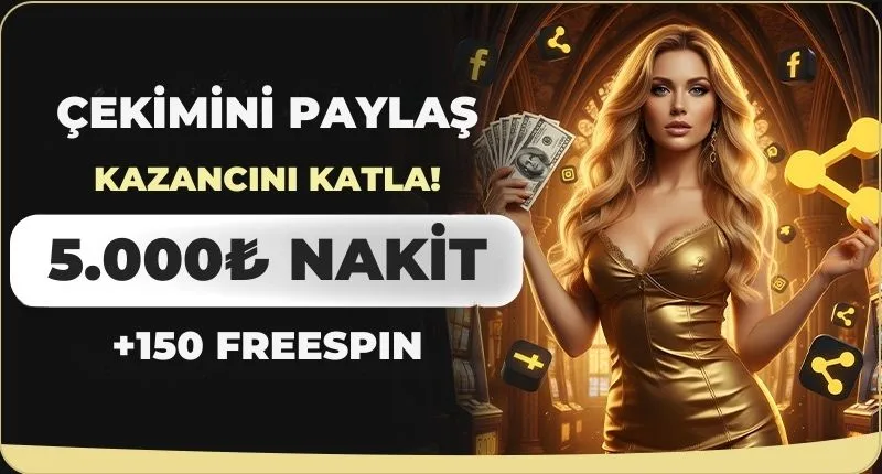 Çekim paylaş bonusu