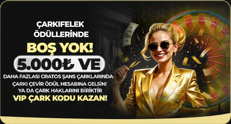 Günün ilk yatırımına çark kodu hediye!!