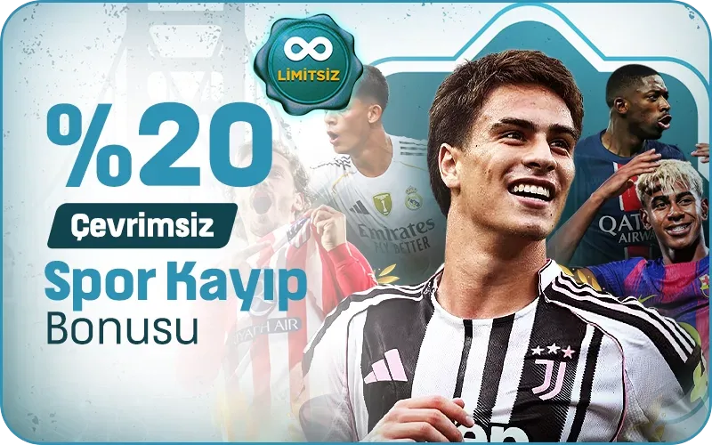 %20 çevrimsiz spor kayıp bonusu