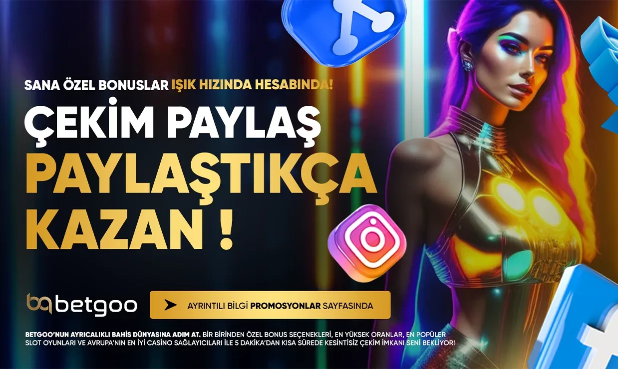 Çekimini paylaş. kazandıkça kazan