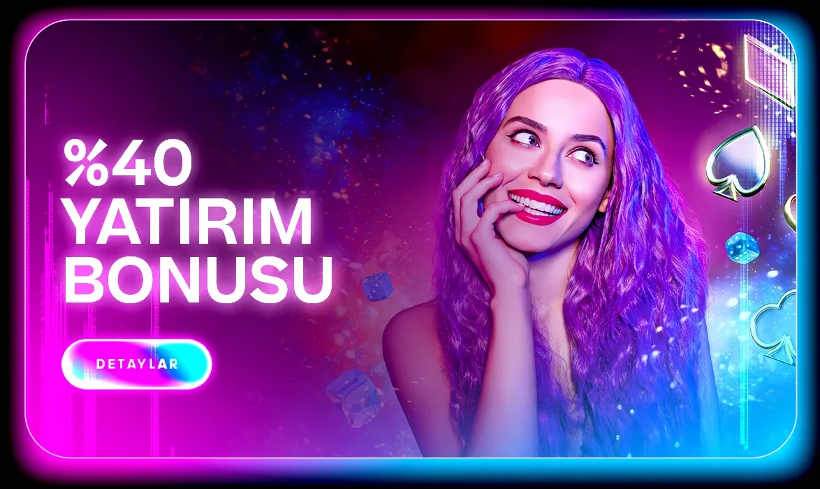 %40 casino ve spor yatırım bonusu