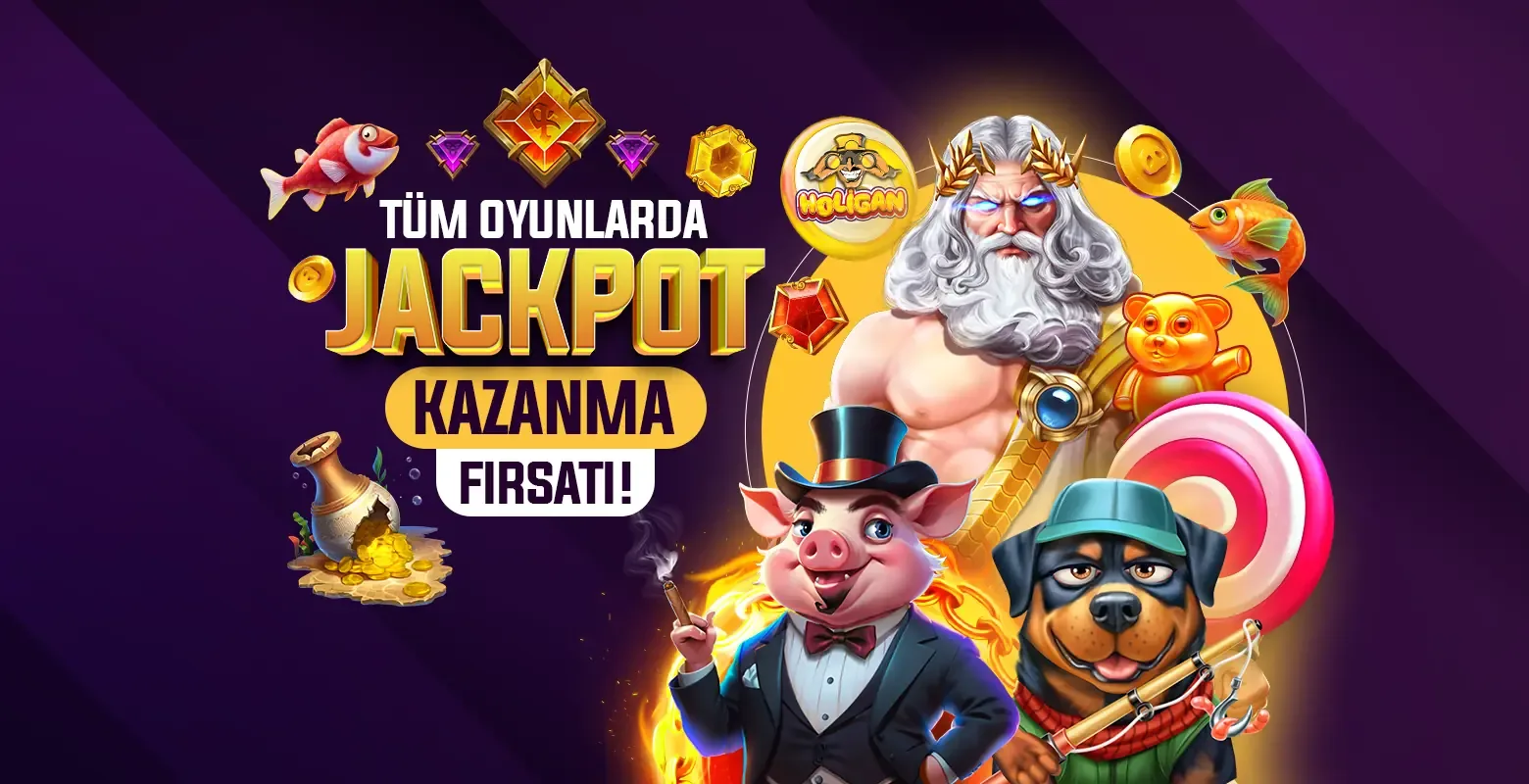 Holiganbet jackpot ile ekstra kazanç fırsatını kaçırma!