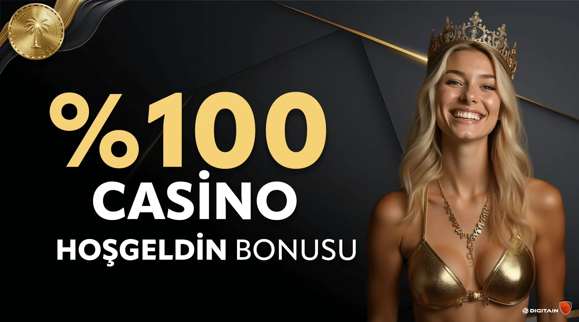 %100 casino slot hoş geldin bonusu