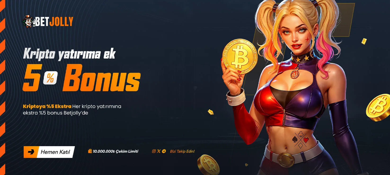 Kripto yatırıma ek %5