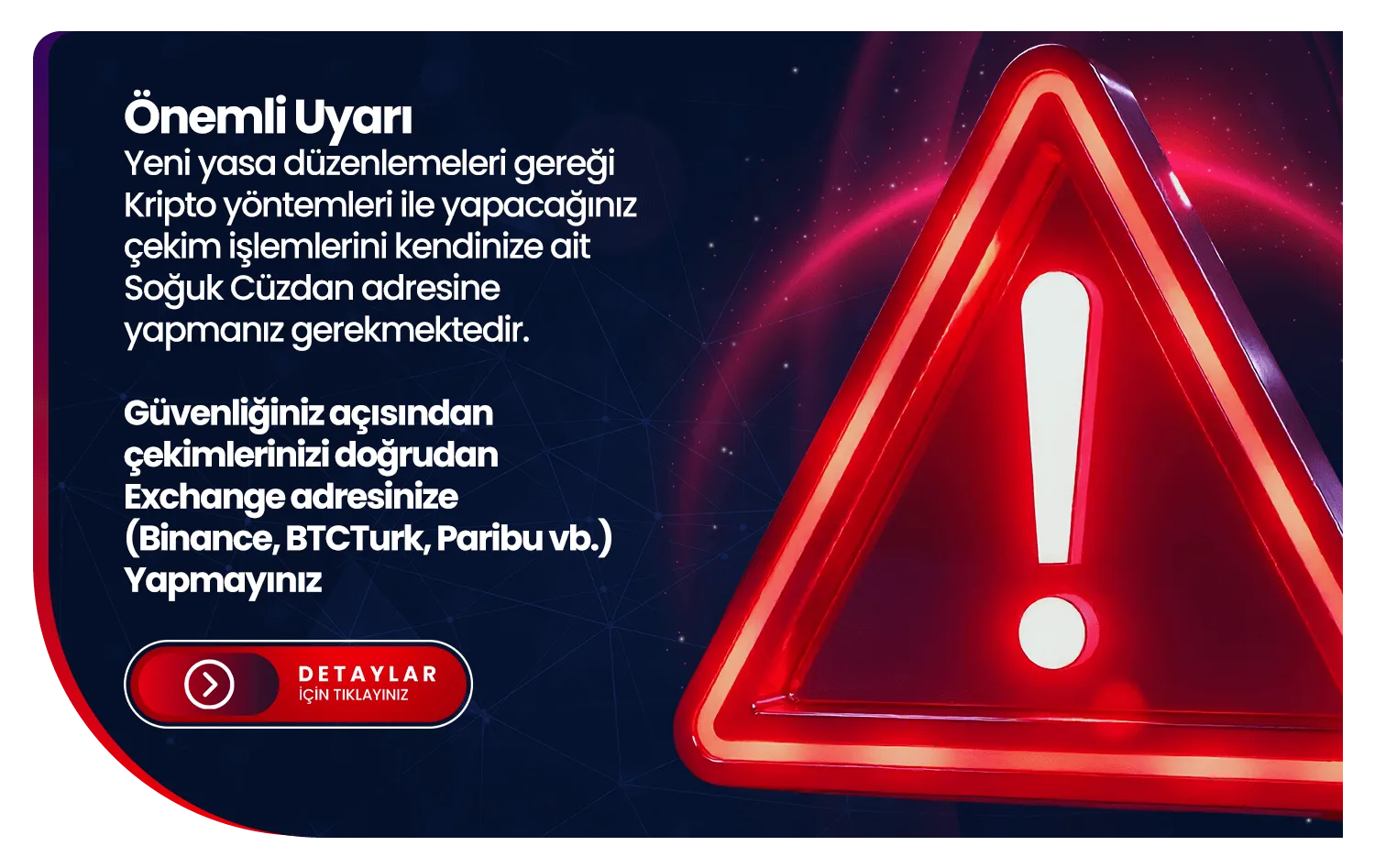 Kripto borsasındaki güncellemeler ile ilgili