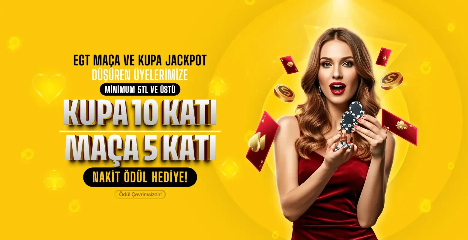 Jackpot kazançlarınıza nakit hediye!