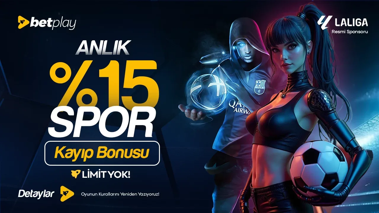 Anlık %15 spor kayıp bonusu!