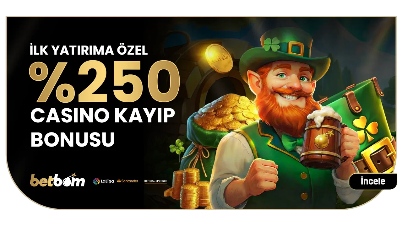 İlk yatırıma özel %250 kayıp bonusu