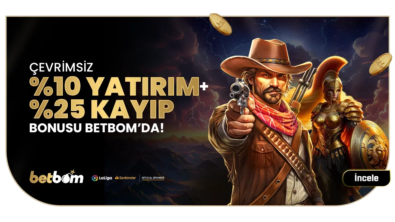 %10 çevrimsiz yatırım bonusu + %25 anlık kayıp bonusu