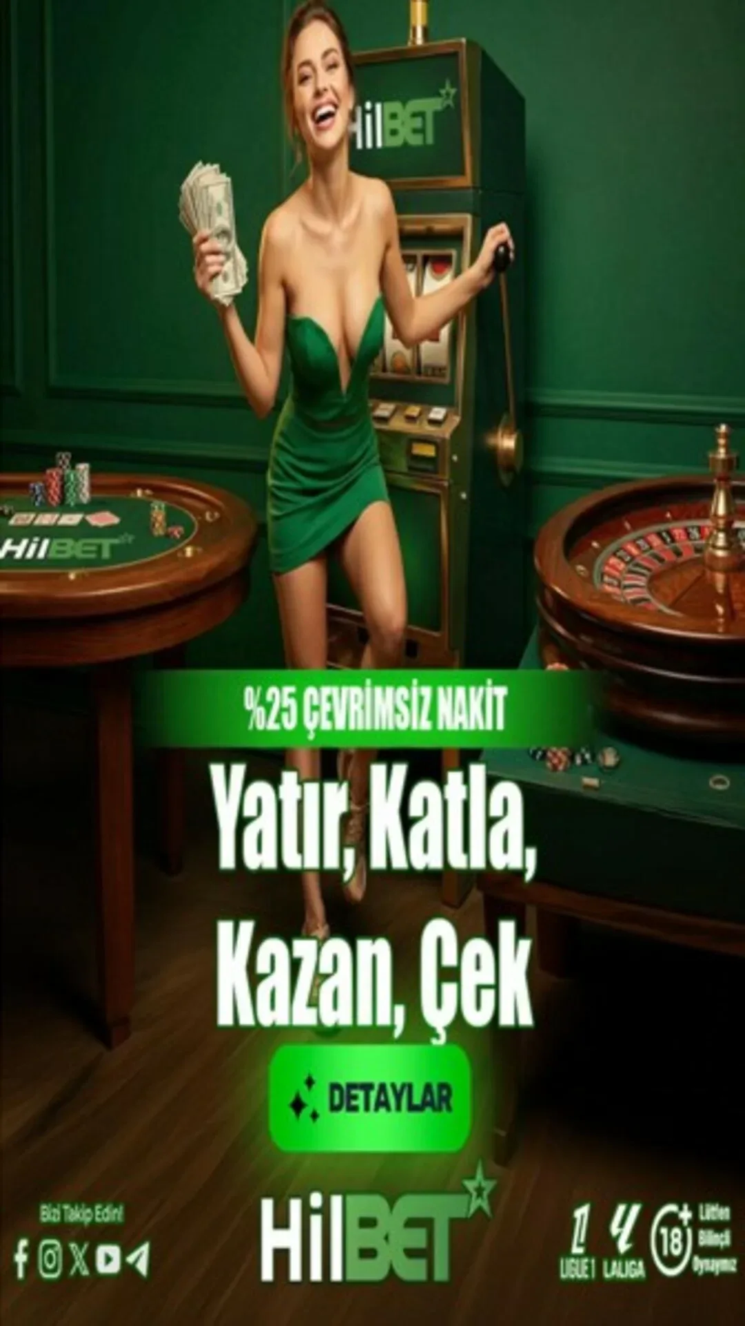 %25 çevrimsiz nakit